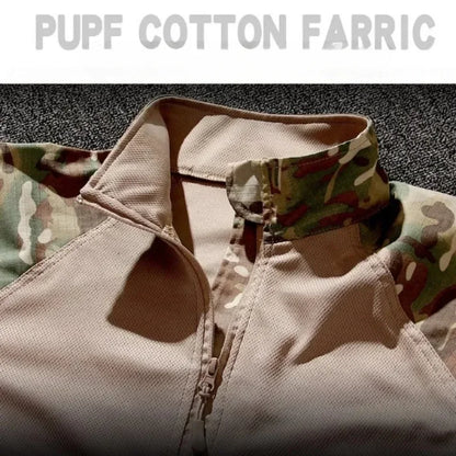 Camo Suits Tactical Shirts Training Sets Multi-pocket Army Multicam Uniforms Work Wear Pants Hunting Clothes Wear-resisting