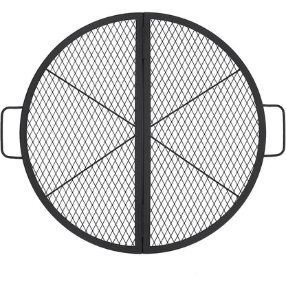 Foldable Fire Pit Cooking Grill Grate,