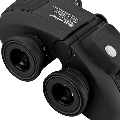 10x50 Binoculars with Rangefinder Compass BAK4 Prism FMC Lens eFogproof Waterproof Long Range