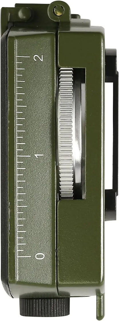 Compass, Military, Waterproof, Sighting, Bubble Levels, Carrying Bag,